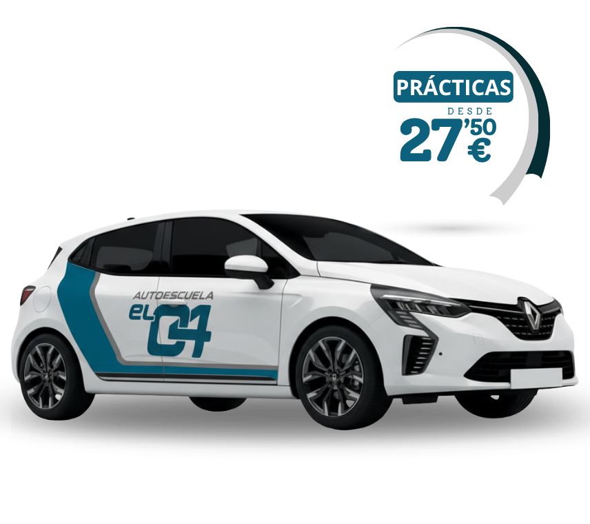PERMISO coche B auto escuela el 04 clase practica precio